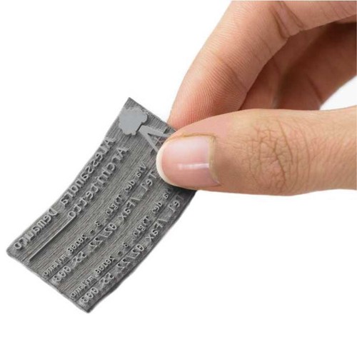Textplatte stempelplatte in - /,