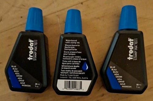 Trodat stempelfarbe - 3×,