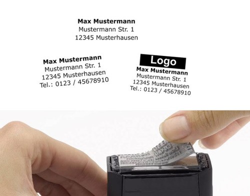 Stempelplatte textplatte für - textplatte,
