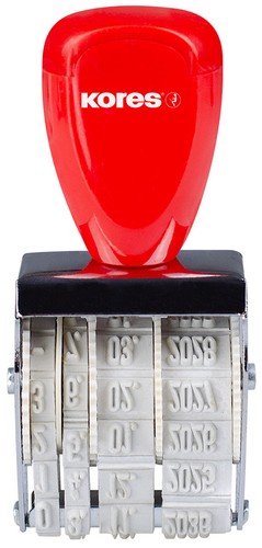 Kores datumstempel monate - datumstempel,