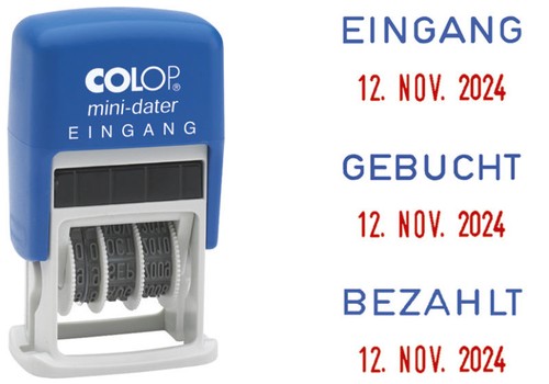 Colop datumstempel minidater - datumstempel,