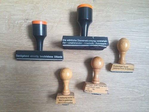 Kanzlei stempel - kanzlei-stempel, (holz)