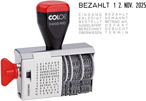 Colop wortbandstempel 04000 - colop,