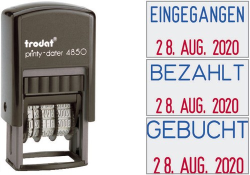 Trodat datumstempel 4850l - trodat,