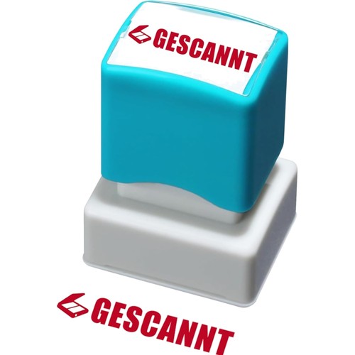 Stempel selbstfärbend büro - stempel,