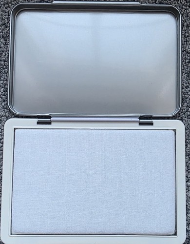 Stempelkissen metall case - stempelkissen,