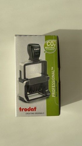 Stempel mit datum trodat - stempel,