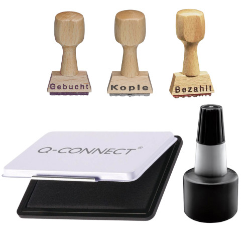 Holz stempel set tlg - holz,