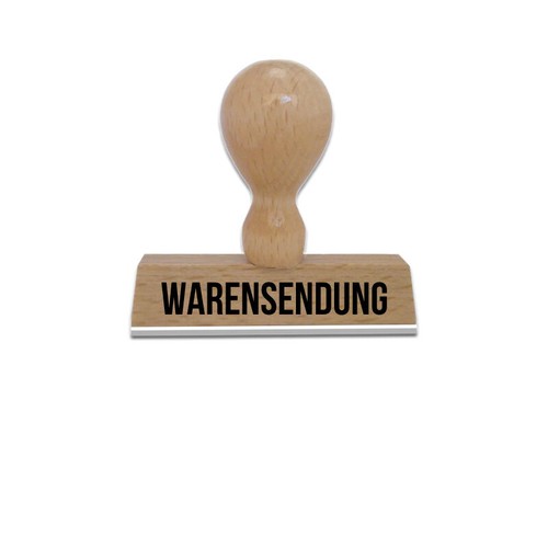 Warensendung textstempel - warensendung,