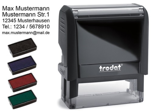 Stempel selbstfärber trodat - stempel,