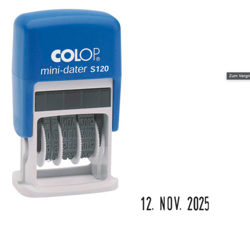 Colop datumstempel mini dater - datumstempel, mini-dater