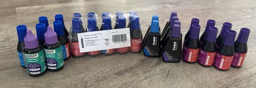 Stempelfarbe komplettset neu - komplettset,